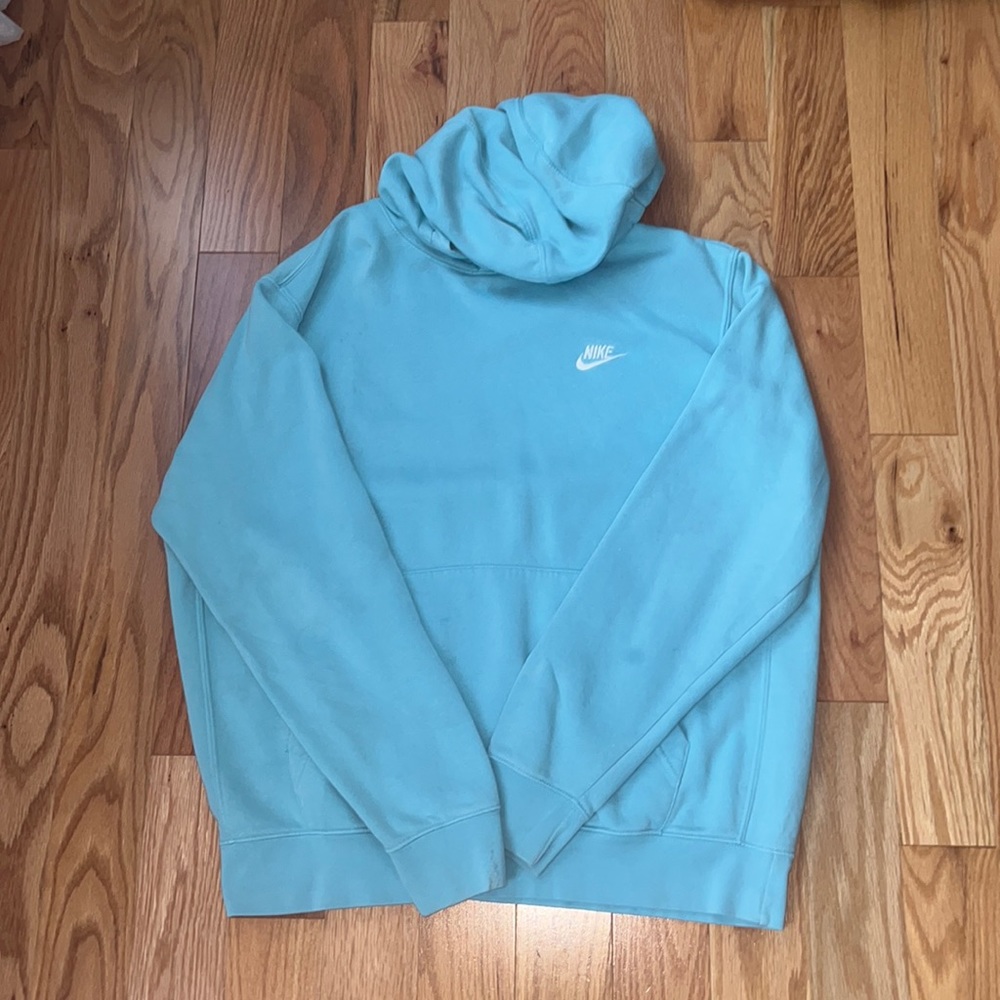 Turquoise Nike hoodie